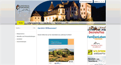 Desktop Screenshot of landkreis-forchheim.de